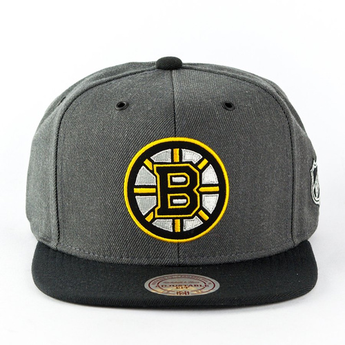 Mitchell and Ness snapback G3 Logo Boston Bruins charcoal / black