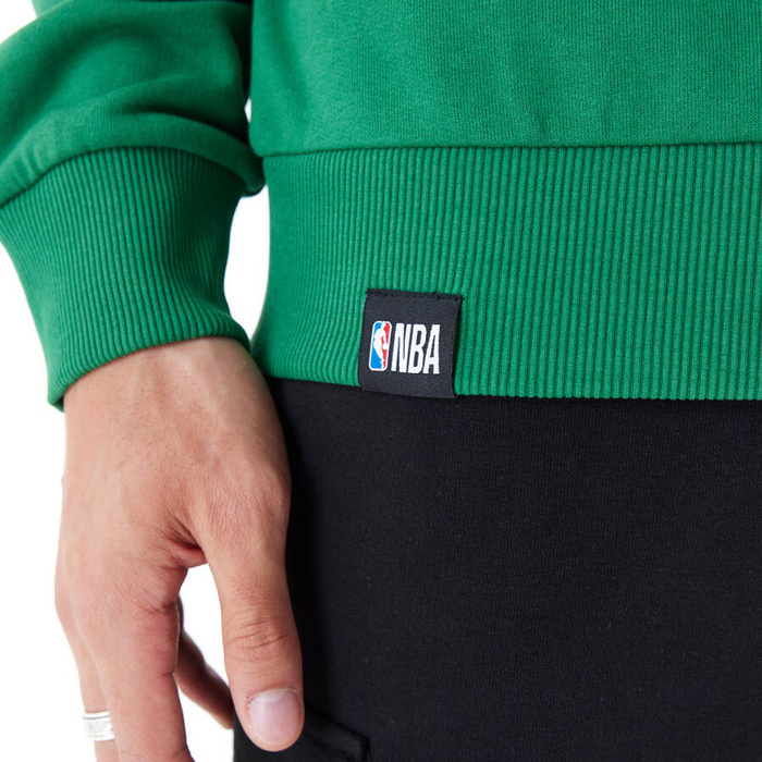 New Era bluza męska Boston Celtics NBA Arch Graphic Green Oversized Crewneck green