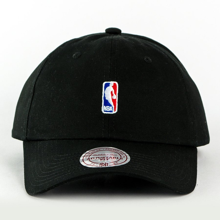 Mitchell and Ness strapback NBA Logo Low Pro black