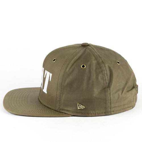 Czapka z daszkiem MAT Wear x New Era strapback MAT Script olive / white