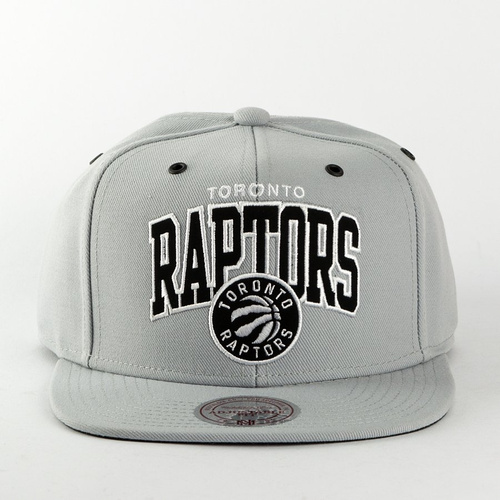 Czapka Mitchell and Ness snapback Black And White Arch Toronto Raptors grey heather