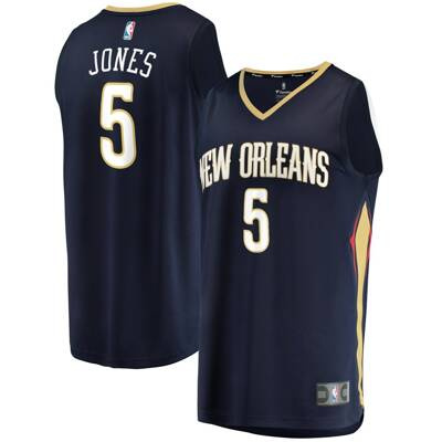 Fanatics Replica Jersey NBA Icon Edition New Orleans Pelicans Herbert Jones navy