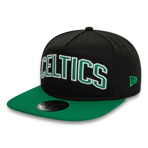 New Era czapka z daszkiem Snapback NBA Golfer Boston Celtics black-green