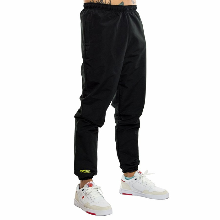 Spodnie dresowe męskie Prosto Klasyk trackpants Air black