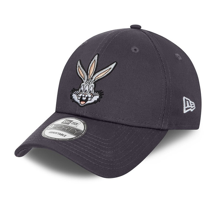 Czapka z daszkiem New Era strapback 9FORTY Looney Tunes Bugs Bunny dark grey