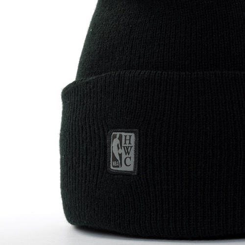 Czapka zimowa Mitchell and Ness HWC Reflective Logo Knit Charlotte Hornets black