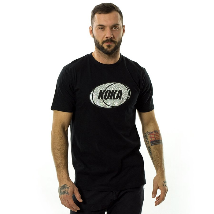 KOKA t-shirt RNBW black