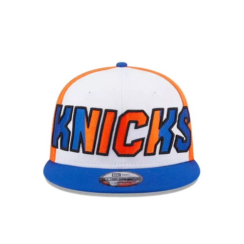 New Era snapbacK 9FIFTY NBA Back Half New York Knicks white / orange / blue