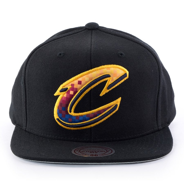 Mitchell and Ness snapback Easy Three Digital XL Cleveland Cavaliers black