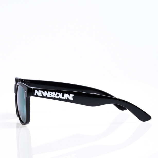 NewBadLine okulary przeciwsłoneczne Classic black flash - yellow mirror 01-182