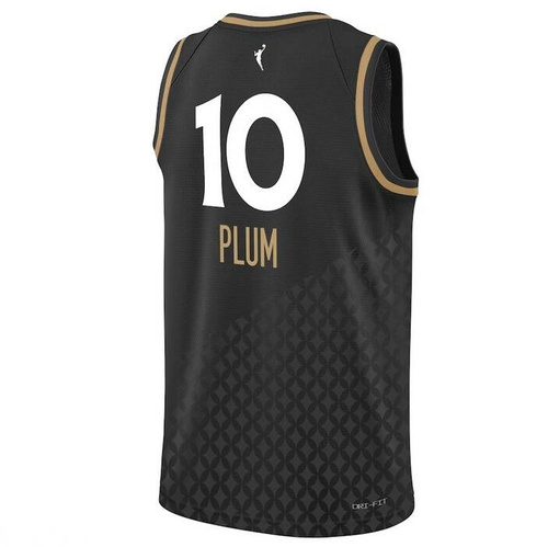 Nike WNBA Jersey Rebel Edition Las Vegas Aces Kelsey Plum black