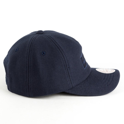 Mitchell and Ness dad cap Throwback Snapback M&N Logo navy