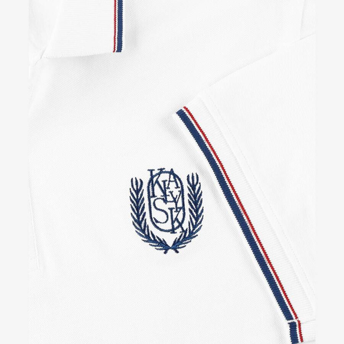 Prosto Klasyk koszulka męska polo Woods white
