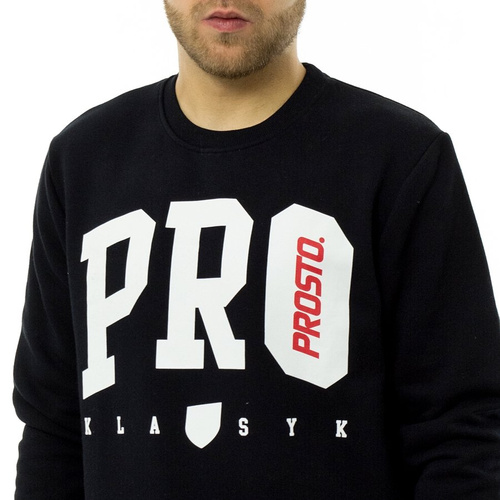 Bluza męska Prosto Klasyk crewneck Inzide black