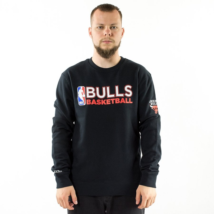 Mitchell and Ness crewneck Team Issued Crew Chicago Bulls black