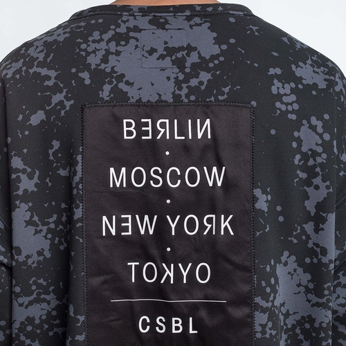 Cayler and Sons BL sweatshirt oversized crewneck Series black camo / grey
