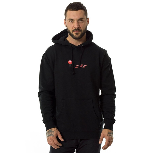 Bluza męska XLarge hoody Street Fighter Alpha Akuma black