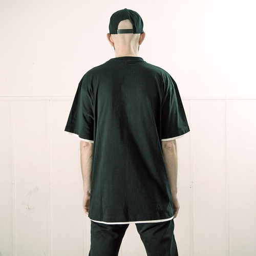 MLimited t-shirt Leather Patch Black 