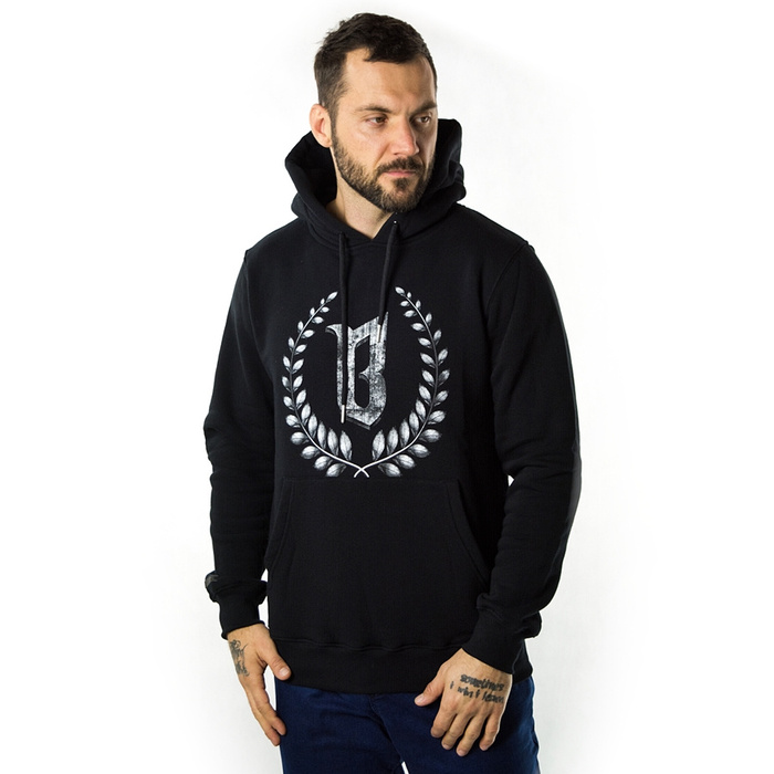 BOR sweatshirt hoody Stone Laur black