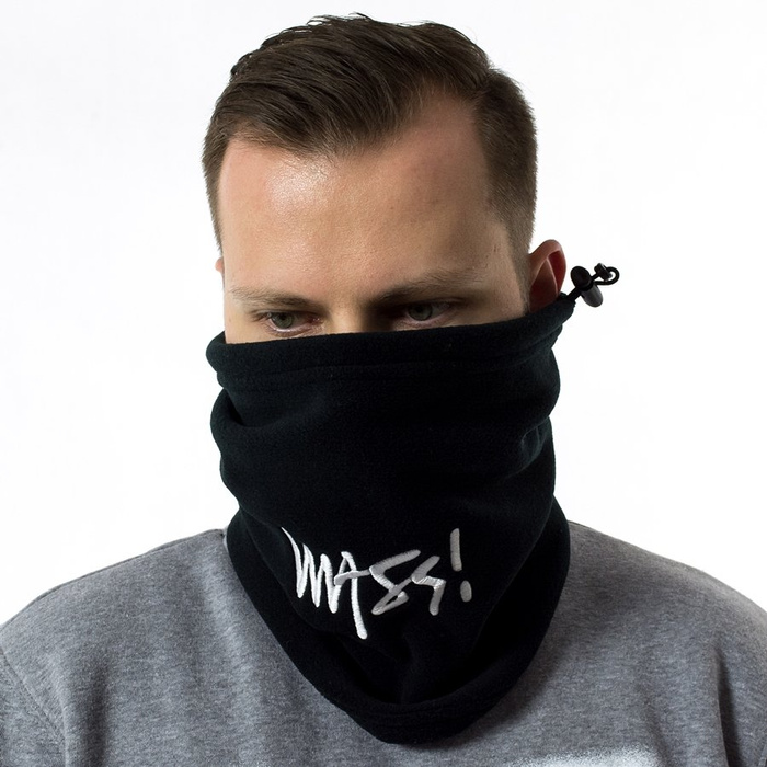 Mass Denim scarf Signature black