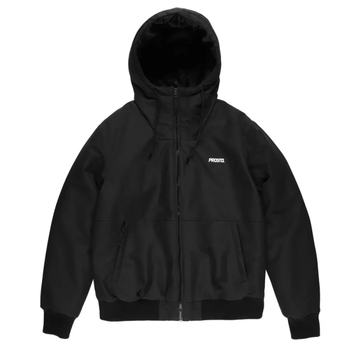 Prosto Klasyk kurtka zimowa męska Jacket Gegito Bomber black 