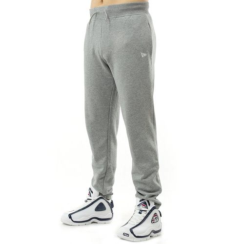 Spodnie dresowe męskie New Era Essential Jogger Pants grey heather