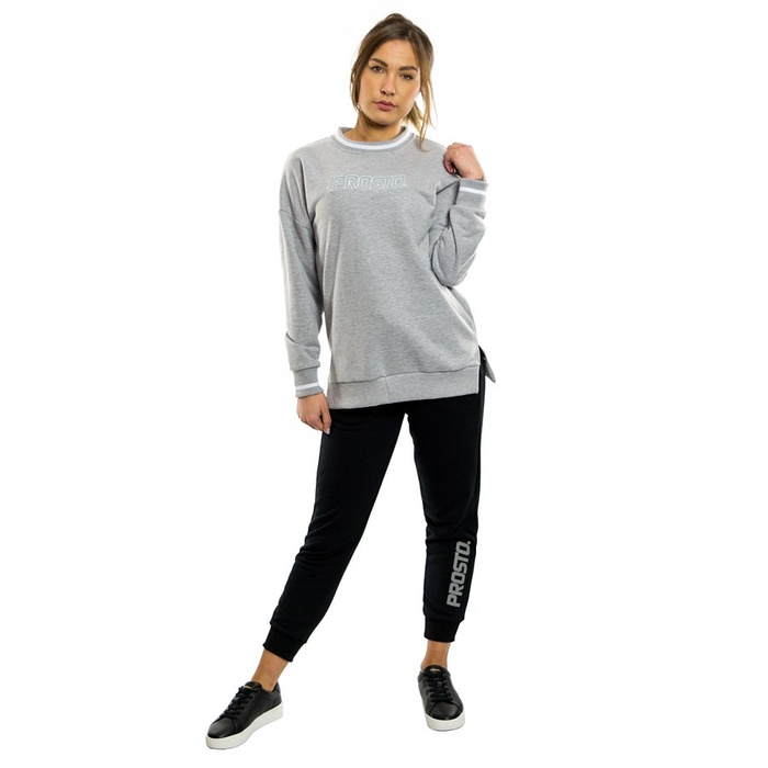 Prosto Klasyk bluza damska Hala grey