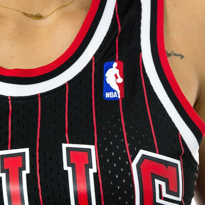 Mitchell and Ness swingman jersey Chicago Bulls Scottie Pippen black / red
