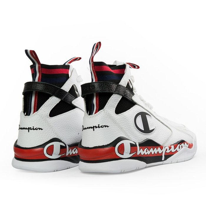Buty męskie Champion Reverse Weave Mid Cut Shoe Zone 93 High Leather white (S20989-WW006) M