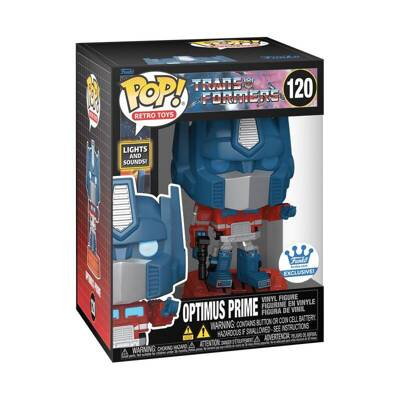 Funko Pop Transfomers Lights nad Sounds Optimus Prime (exclusive)