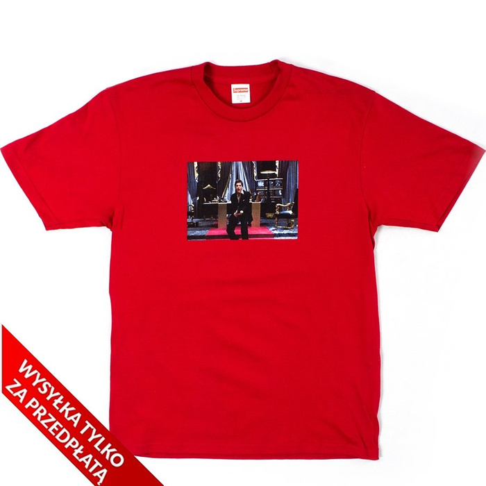 Supreme t-shirt Scarface Friend Tee red