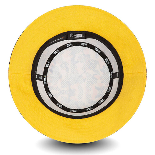 New Era Camo McLaren Racing Bucket Hat yellow