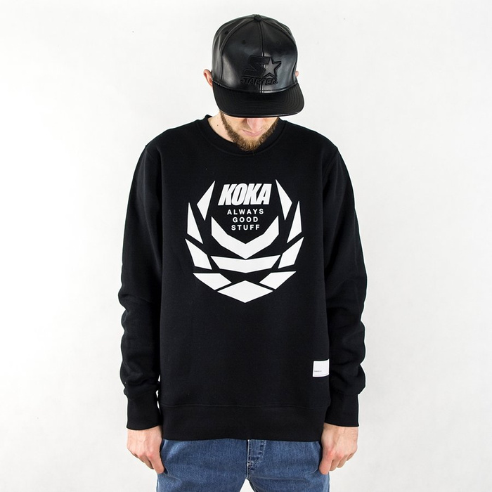 Bluza KOKA sweatshirt crewneck Fusion Laurel black