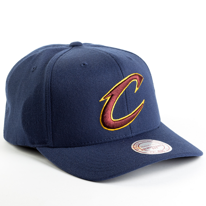 Mitchell and Ness snapback Team Logo High Crown Flexfit Cleveland Cavaliers navy