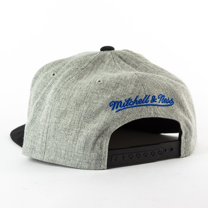 Mitchell and Ness snapback Heather Micro Golden State Warriors grey heather / black