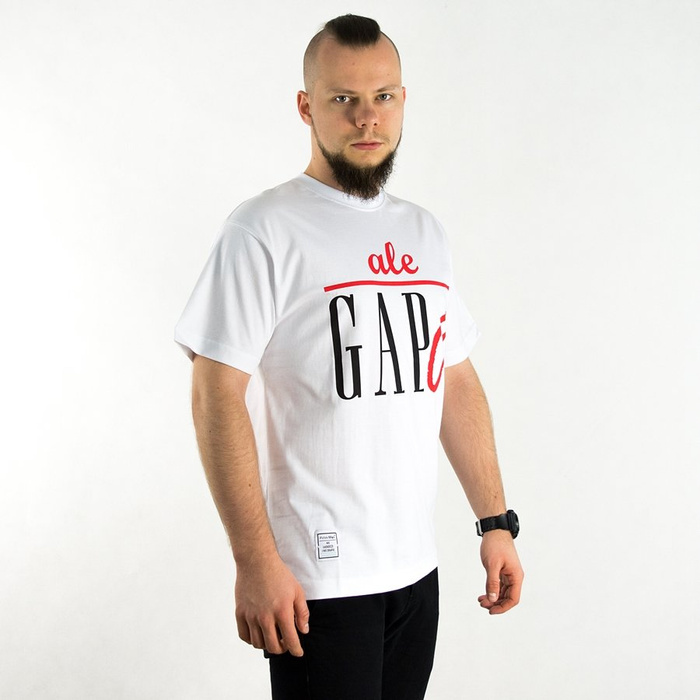 Koszulka Polski Wąs t-shirt Gapa white