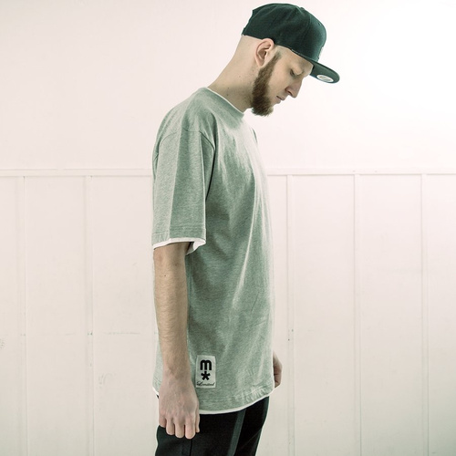 Koszulka MLimited t-shirt Leather Patch Grey