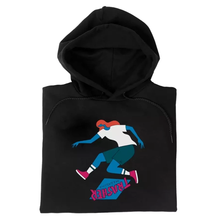 Thrasher Magazine Bluza męska z kapturem hoodie Tre black