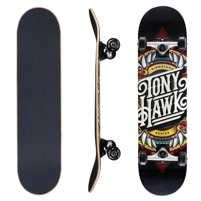 Tony Hawk skateboard SS 360 Complete TH Emblem 7.75" x 31"