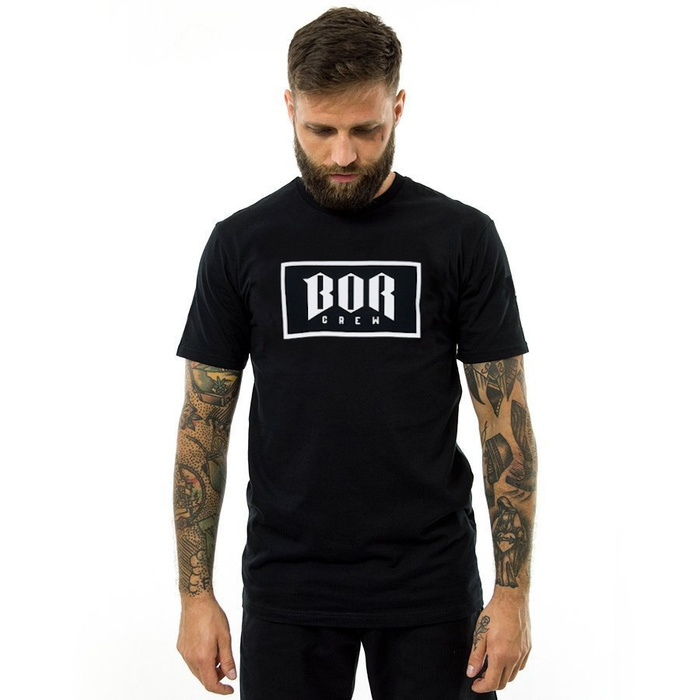 BOR Koszulka męska t-shirt Classic FW21 black