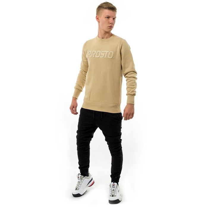 Bluza męska Prosto crewneck Heavy beige