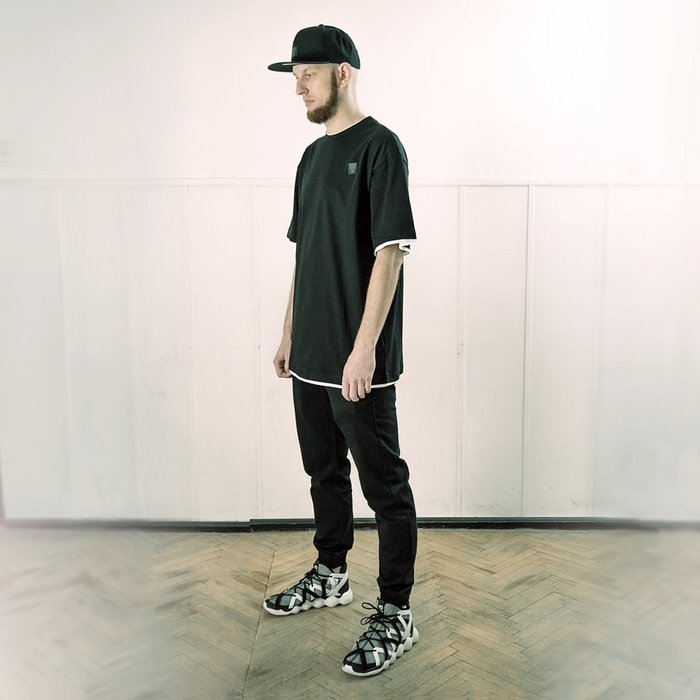 Koszulka MLimited t-shirt Leather Patch Black 