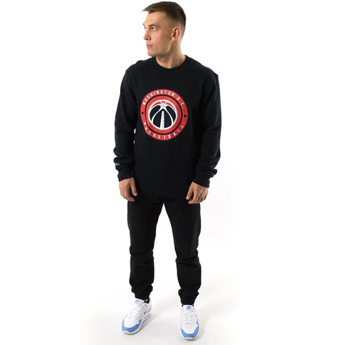 Mitchell and Ness sweatshirt crewneck Circle Patch Washington Wizards black