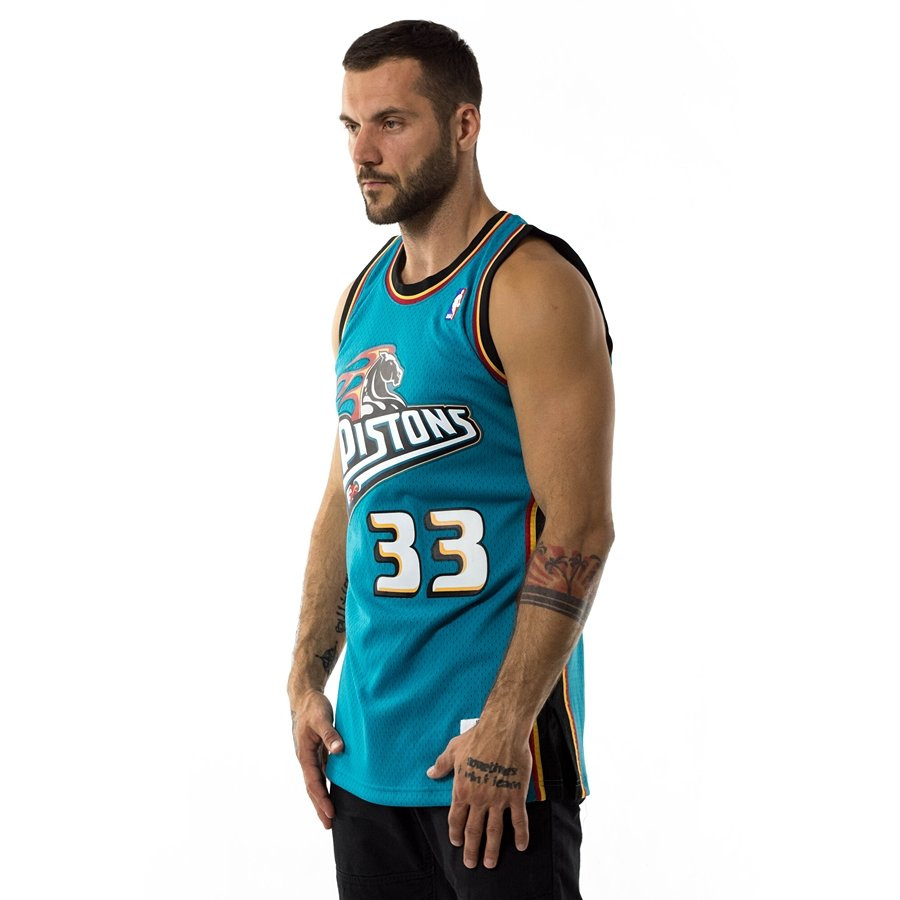 Mitchell and Ness swingman jersey Detroit Pistons Grant Hill 1998