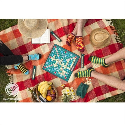 Many Mornings socks Flame Triangles Low multicolor