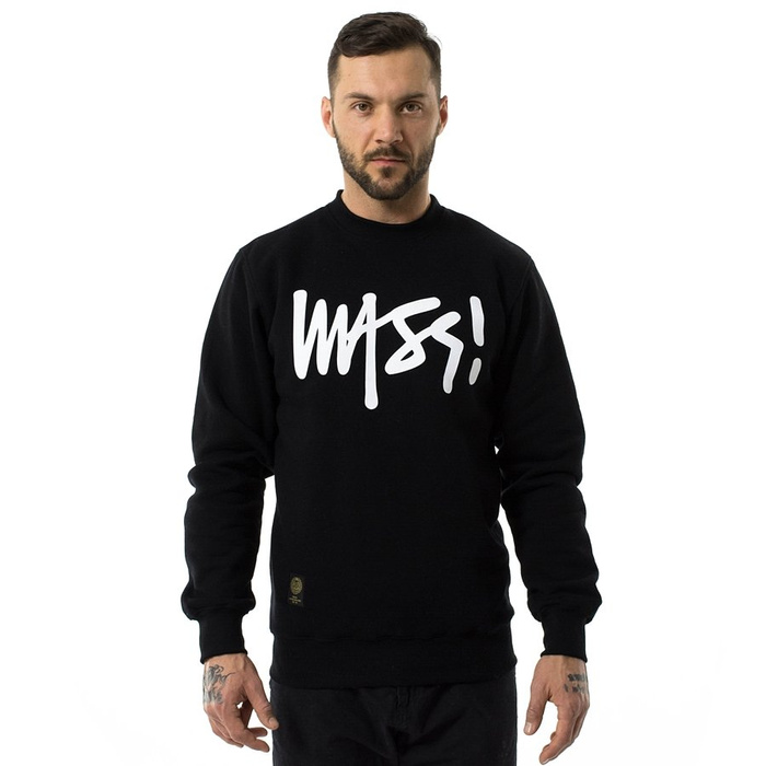 Bluza męska Mass Denim crewneck Signature Anniversary black