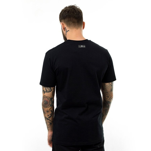 BOR Koszulka męska t-shirt B Paint black