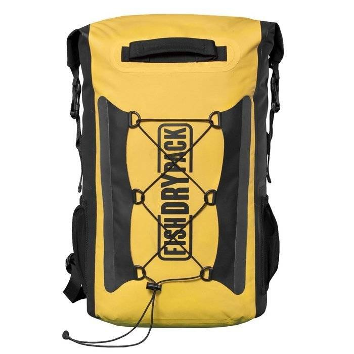 Fish Skateboards backpack Explorer 20L yellow