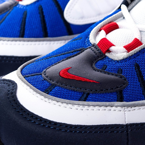 Buty męskie Buty Nike Air Max 98 Gundam white / university red / obsidian (640744-100)