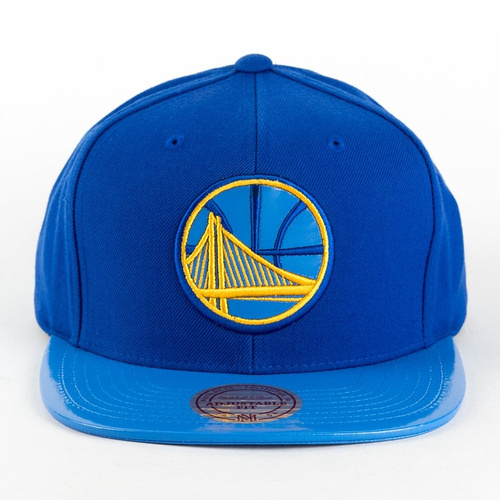 Czapka Mitchell and Ness snapback Patent 2 Tone Golden State Warriors blue